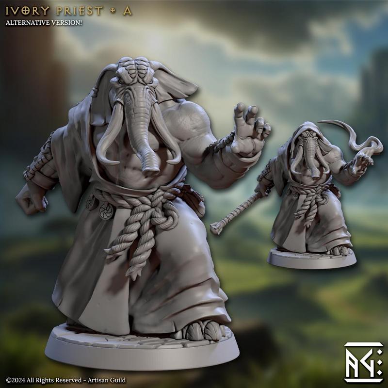 Ivory Priest - A (Elephorim Ivory Sentinels)
