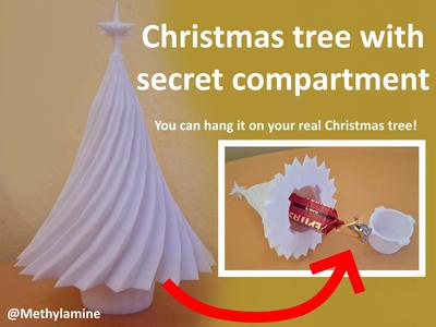 Christmas tree with secret compartment!
