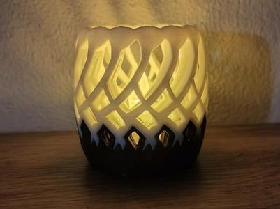 Tea Light Decoration with a Hidden Secret