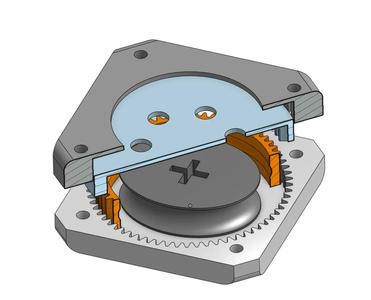 Harmonic Drive - Strain Wave Gear | 6mm Airsoft BB | 11.2mm thin | 31:1 ration   
