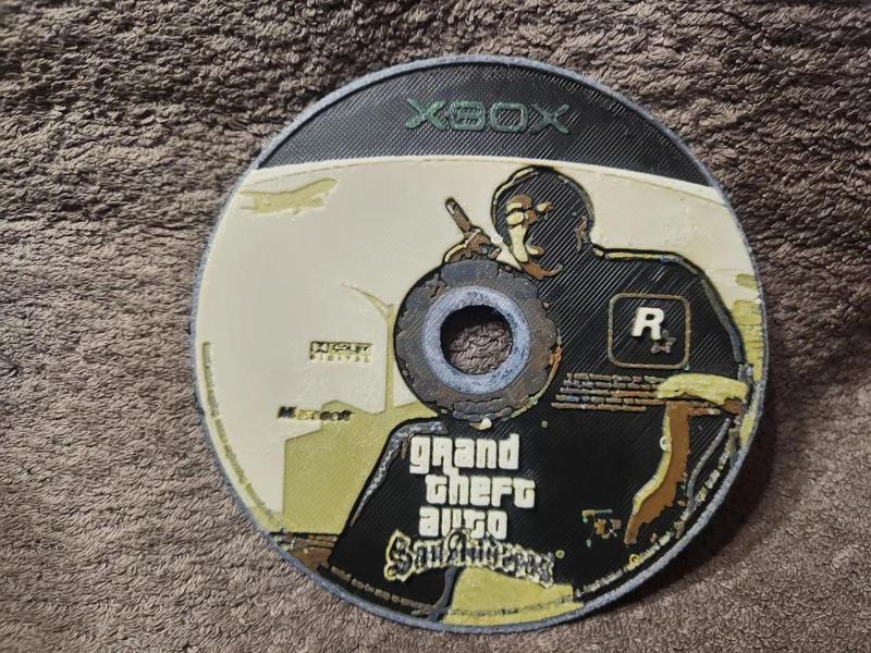 GTA San Andreas Xbox - HueForge   