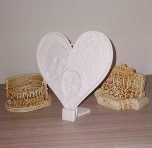 Lithophane Heart or flat Support