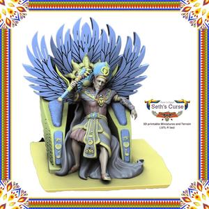 The Pharaoh and his Throne