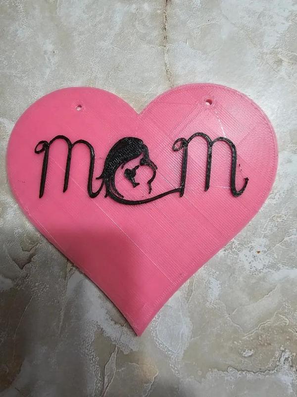 Mom heart sign   