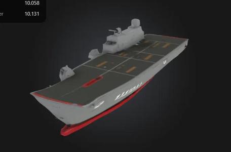 Amphibious Assault Ship Render   