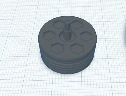 Filament spool scroll wheel for HyperX Mouse contest   