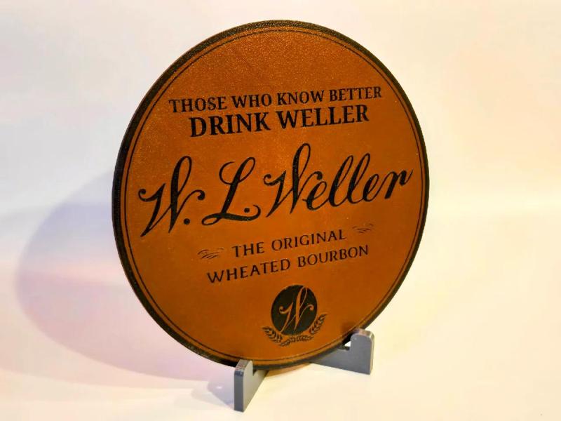 WL Weller Bourbon Sign - Original Wheated   