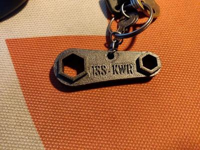 Skateboard Tool Keychain