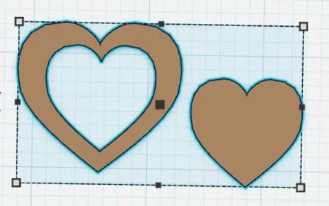 heart fidget 3d print   