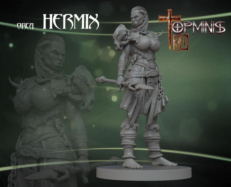 ORCA PARA JUEGOS DE ROL TABLETOP RPG