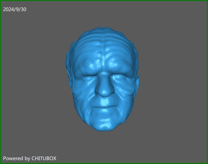 Palpatine Emperor Sith Style Head