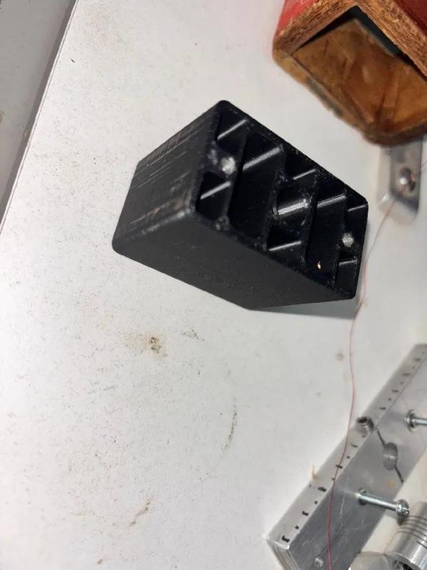 Transformer Re-winding Mandrel 2" x 1.25" x 1.625"   