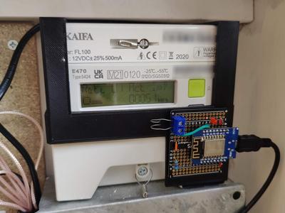 Pulse LED sensor harness for Landis+Gyr E470 Smart Meter