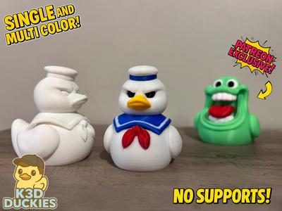 Stay Puft Marshmallow Duck - Ghostbusters!
