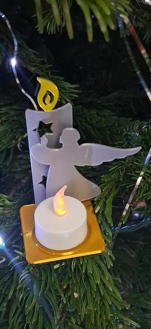 3 in 1 candle holder, angel, candle, angel+candle   