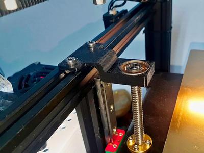 Offset Z-Lead Screw Bearing Holder
