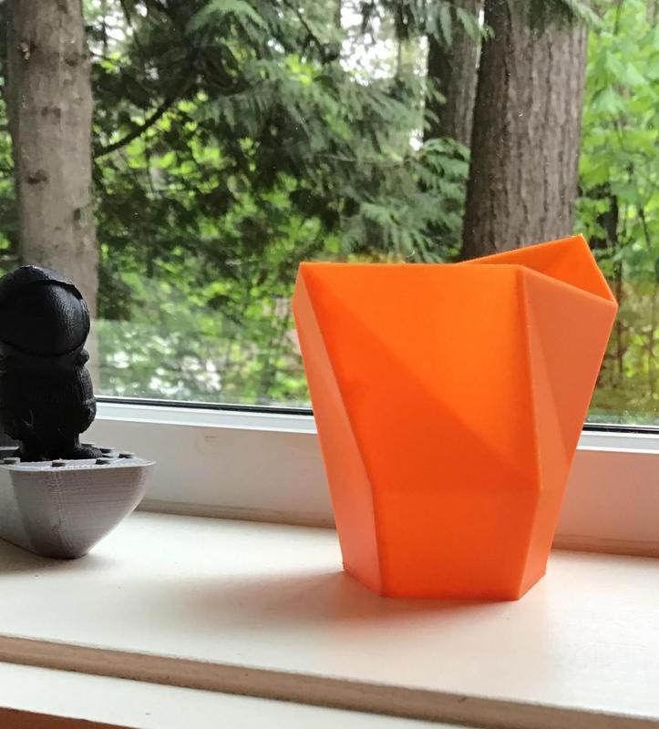 Flame - A Low Poly Vase