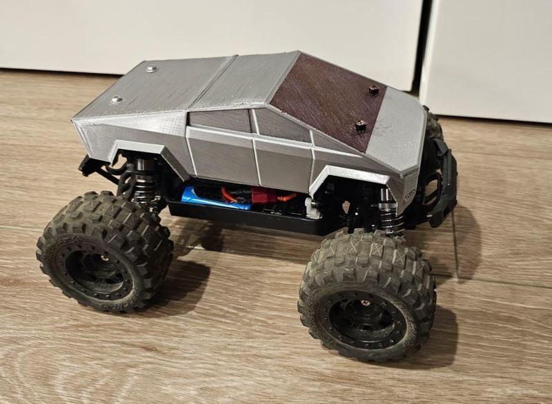 CyberTruck Body+Mount Redcat Volcano 16