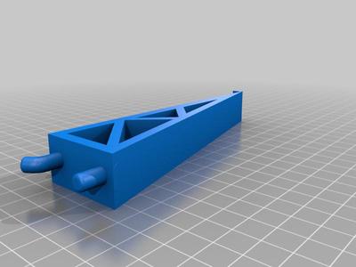 Voroni Shelf for pegboard