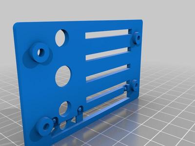 5APP01F Faceplate for ibanez preamp to repair old faceplate.