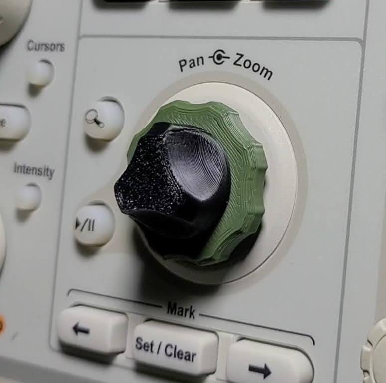 Tektronix DPO 4054 Pan/Zoom Knobs
