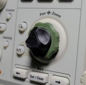 Tektronix DPO 4054 Pan/Zoom Knobs