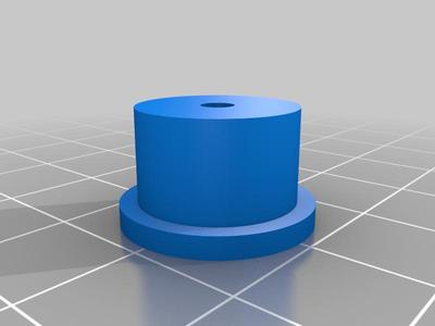 Vertical shaft and stop sleeve for CD Wind Spinner