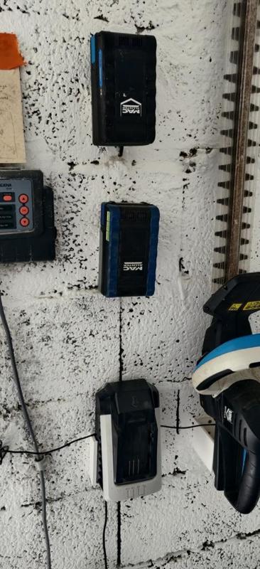 Mc allister batterie, coupe bordure et support chargeur