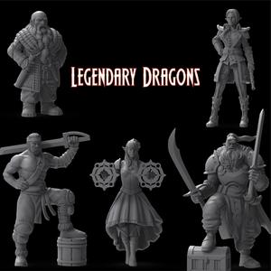 Legendary Dragons Hunting Crew