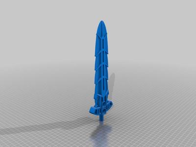 Bionicle Barbed Broadsword 