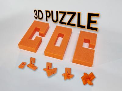 Interlocking COG puzzle