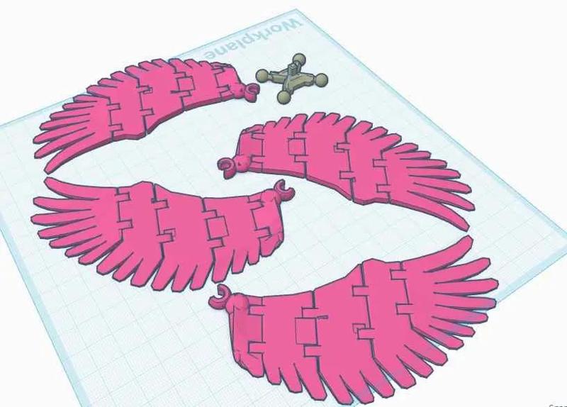 dummy 13 angle wings   