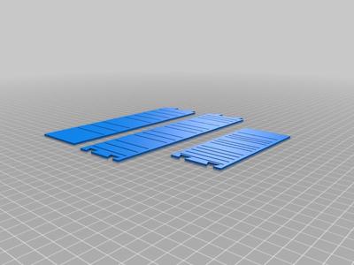 Template for Microtonal Guitar Fretboard