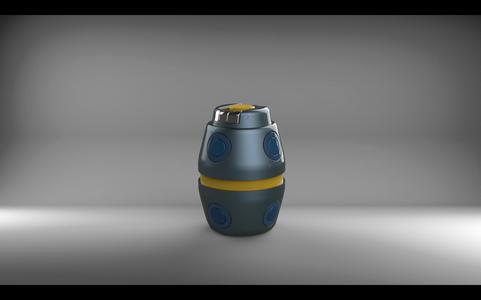 Helldivers 2 G-16 G16 Impact Grenade-  High quality 3d print model! 