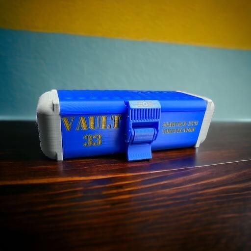 VAULT TEC, SUNGLASSES, EYE GLASSES, CASE, FOR SURFACE, DWELLERS