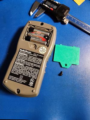 Radioshack 22-813 Multimeter Battery Door / Cover