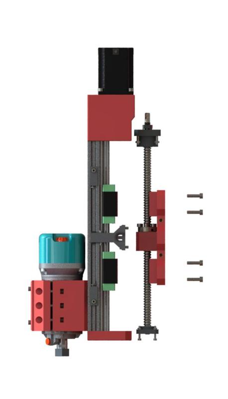 CNC4Maker - Improved Z axis for SFU1204