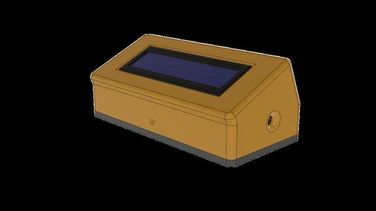 16x2 LCD Housing with Beeper, Magnetic Base