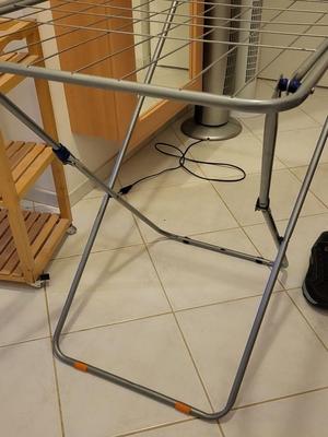 Laundry rack foot