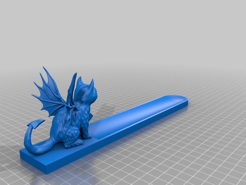 Dragon Cat Incense Holder