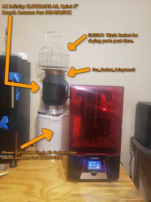 ELEGOO Heater Probe Resin Tank Clamp