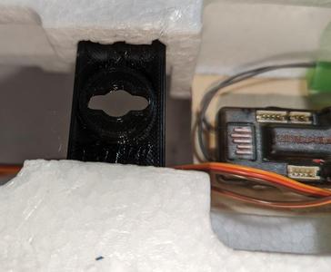 Eflite Ultimate 3d Parts - Connector and battery tray