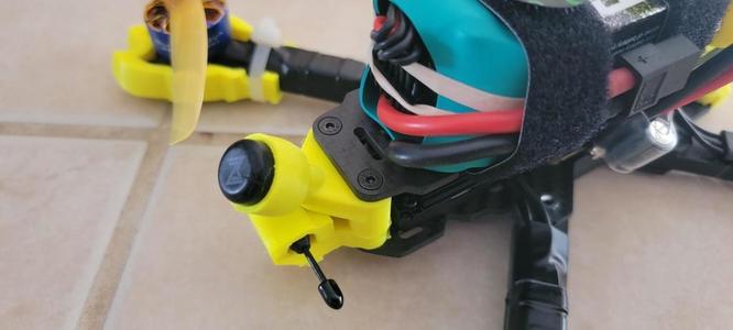 Demibot V2 Single Antenna Holder, walksnail / Avatar HD Pro