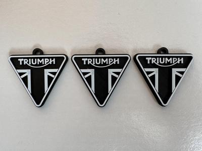 Triumph keychain