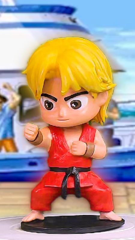 Chibi Ken - Street Fighter II Inspired Miniature