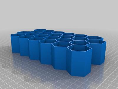 Parametrized cable organizzer