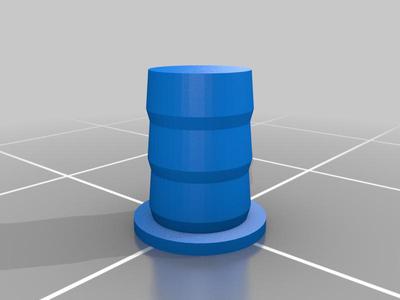 Hose End Cap 4mm inner 6mm outer (6X4)