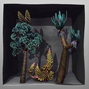 Prehistoric Plants - includes a modular tree with 25 pieces