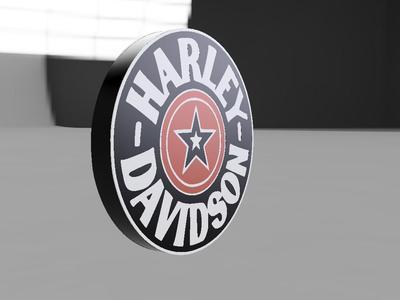 Harley Davidson lightbox 