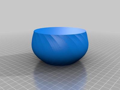 twisted 24 sided Vase